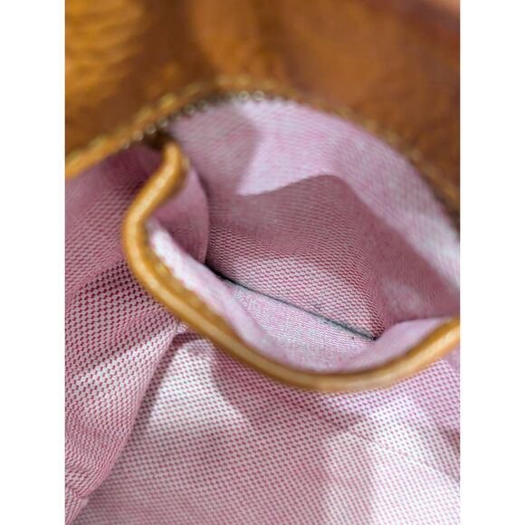 Dooney & Bourke Pebble Charleston Shopper Caramel Leather Tote Medium - Picture 14 of 16